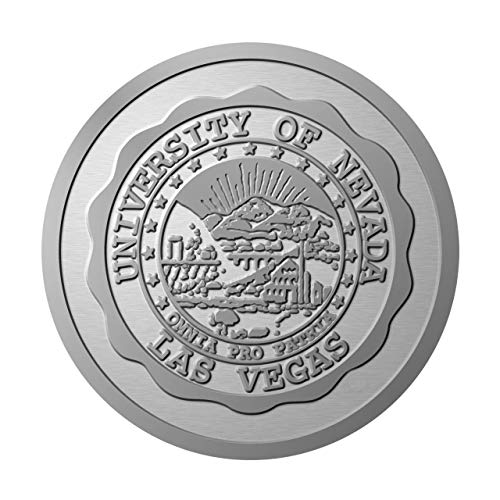 Church Hill Classics University of Nevada Las Vegas - Silver Engraved Medallion - Featuring Devonshire Moulding - Officially Licensed - Diploma Size 11" x 8.5"