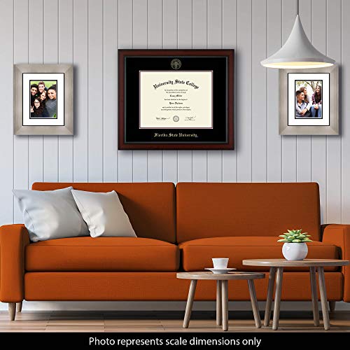 Framerly For Florida State University - Officially Licensed - Gold Embossed Diploma Frame - Document Size 14" x 11"