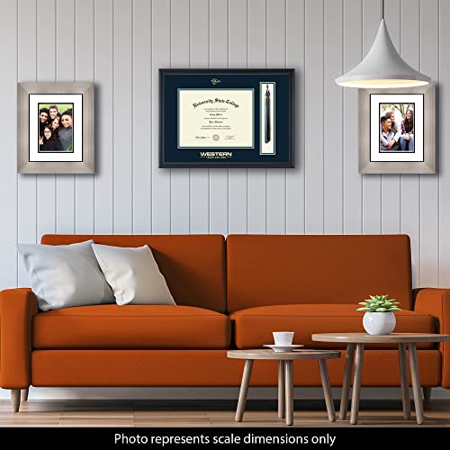 Western Texas College - Officially Licensed - Gold Embossed Tassel Diploma Frame - Document Size 11" x 8.5"