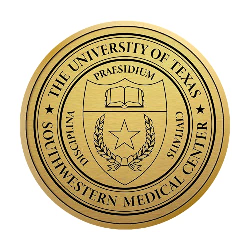 University of Texas Southwestern Medical Center - Officially Licensed - Master's/PhD - Gold Medallion Diploma Frame - Document Size 14" x 11"