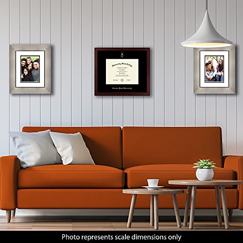 Central State University - Officially Licensed - Gold Embossed Diploma Frame - Document Size 9" x 7"