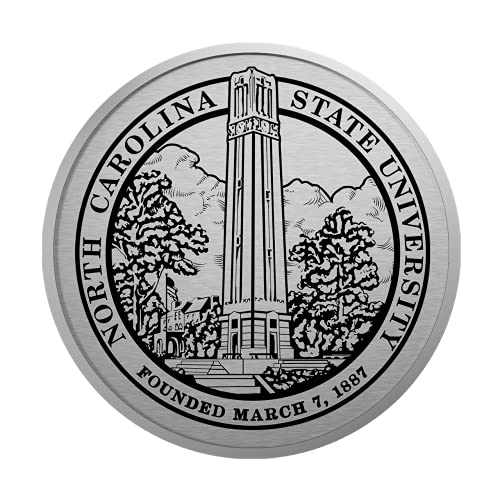 Church Hill Classics North Carolina State University - Silver Engraved Medallion - Featuring Devonshire Moulding - Officially Licensed - Diploma Size 14" x 11"