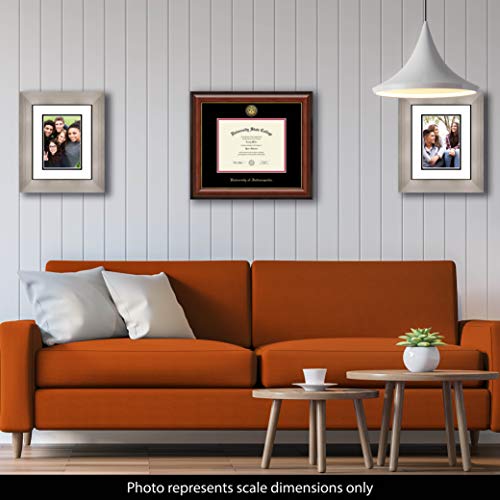 University of Indianapolis - Officially Licensed - Bachelor's/Master's - Gold Medallion Diploma Frame - Document Size 9" x 7"