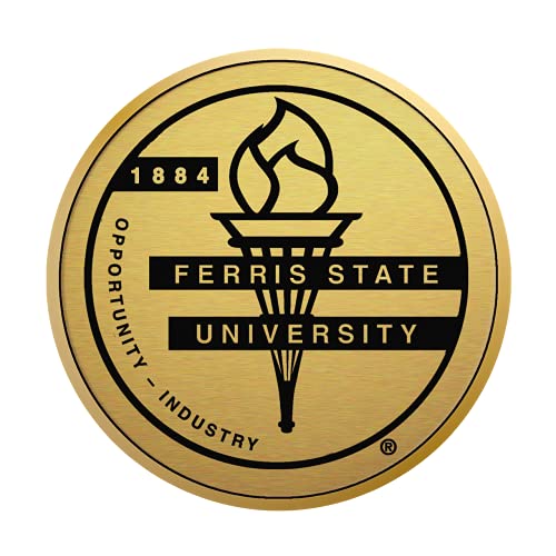 Ferris State University - Officially Licensed - Bachelor's/Master's - Gold Medallion Diploma Frame - Document Size 11" x 8.5"