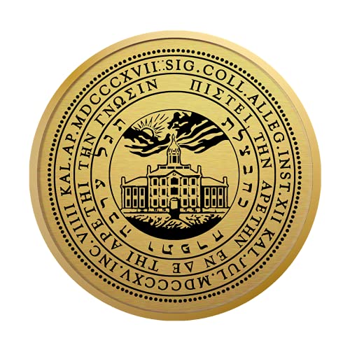 Allegheny College - Officially Licensed - Gold Medallion Diploma Frame - Document Size 10" x 8"