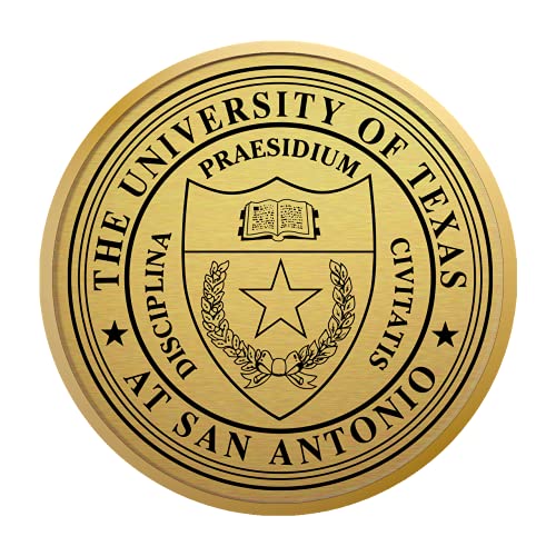 The University of Texas San Antonio - Officially Licensed - Gold Medallion Diploma Frame - Document Size 14" x 11"