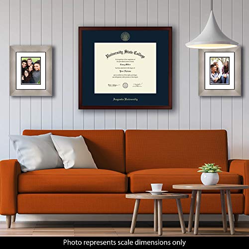 Augusta University - Officially Licensed - Gold Embossed Diploma Frame - Document Size 17" x 14"