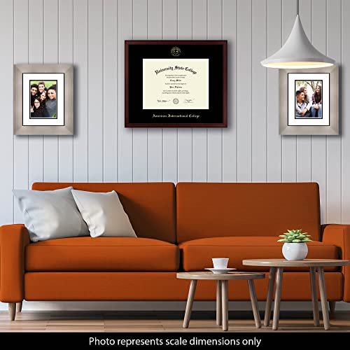 American International College - Officially Licensed - Gold Embossed Diploma Frame - Document Size 13" x 10"