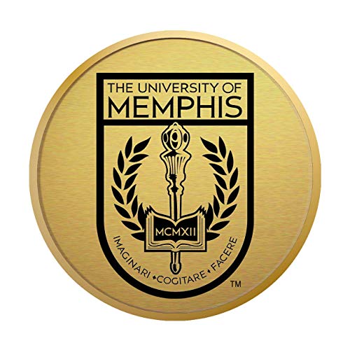 Church Hill Classics The University of Memphis - Gold Engraved Medallion - Featuring Cordova Moulding - Officially Licensed - Diploma Size 14" x 11"