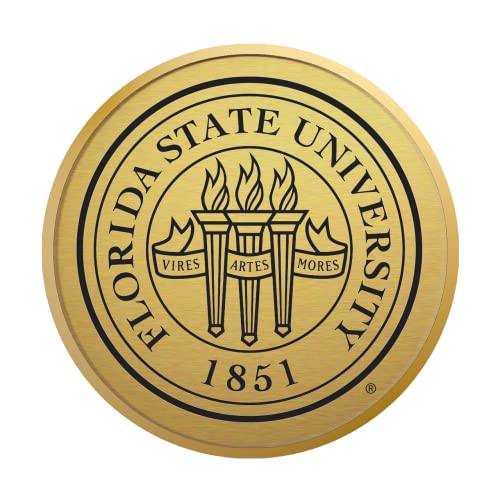 Framerly For Florida State University - Officially Licensed - Gold Medallion Tassel Diploma Frame - Document Size 14" x 11"