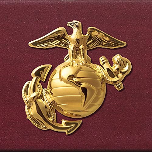 Church Hill Classics U.S. Marine Corps Certificate Frame - Featuring Expo Cherry Moulding - Vertical Orientation - Officially Licensed - Document Size 8" x 10"