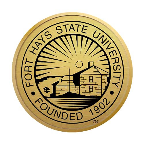 Fort Hays State University - Officially Licensed - Gold Medallion Diploma Frame - Document Size 11" x 8.5"