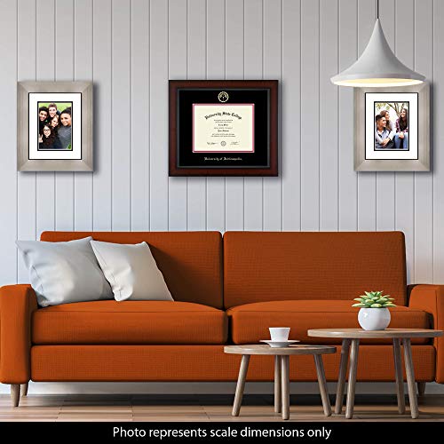 University of Indianapolis - Officially Licensed - Bachelor's/Master's - Gold Embossed Diploma Frame - Document Size 9" x 7"