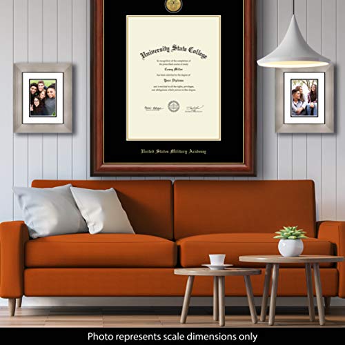 United States Military Academy Westpoint - Officially Licensed - Bachelor's - Gold Medallion Diploma Frame - Document Size 18" x 24"