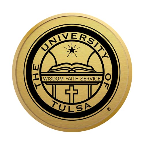 The University of Tulsa - Officially Licensed - Gold Medallion Diploma Frame - Document Size 14" x 11"