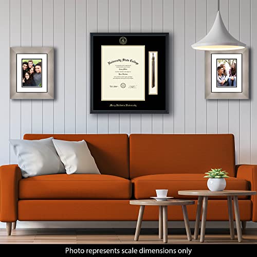 Mary Baldwin University - Officially Licensed - Gold Embossed Tassel Diploma Frame - Document Size 11" x 14"