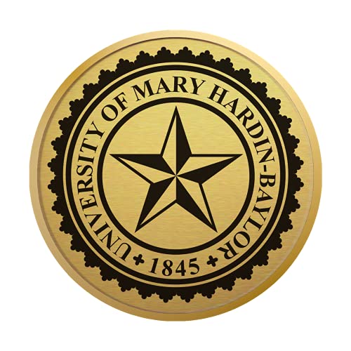 University of Mary Hardin-Baylor - Officially Licensed - Gold Medallion Diploma Frame - Document Size 11" x 8.5"