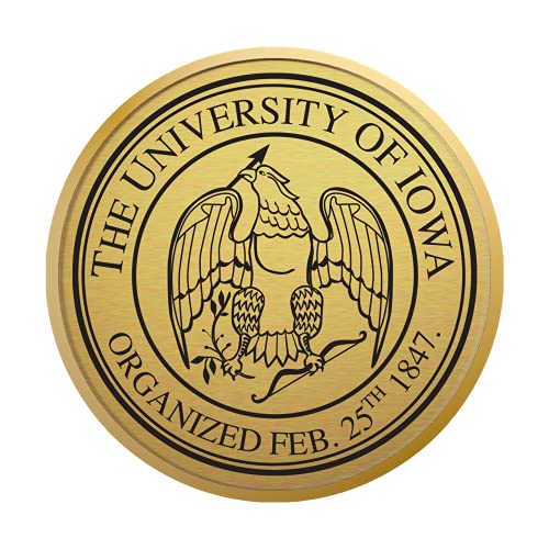 Framerly For The University of Iowa - Officially Licensed - Gold Medallion Diploma Frame - Document Size 11" x 8.5"