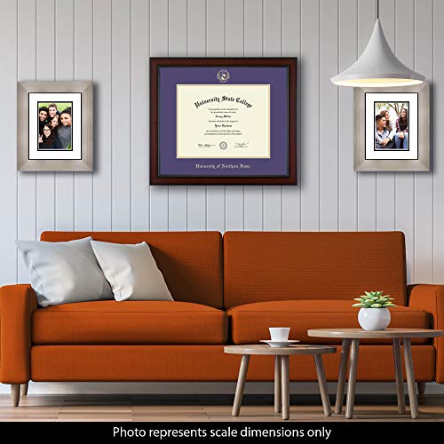 University of Northern Iowa - Officially Licensed - PhD - Gold Embossed Diploma Frame - Document Size 14" x 11"