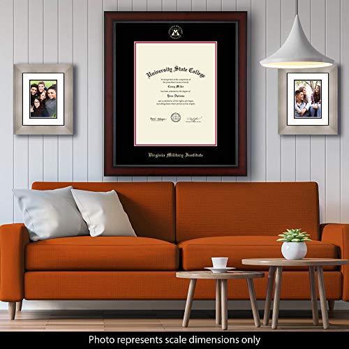 Virginia Military Institute - Officially Licensed - Gold Embossed Diploma Frame - Document Size 15.75" x 20"