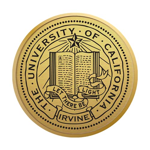 University of California Irvine - Officially Licensed - Gold Medallion Diploma Frame - Document Size 11" x 8.5"