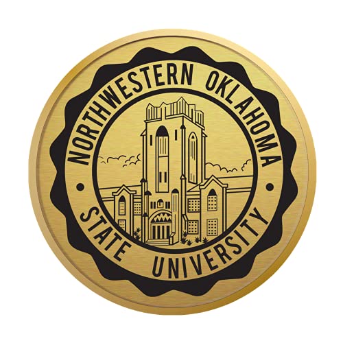 Northwestern Oklahoma State University - Officially Licensed - Gold Medallion Diploma Frame - Document Size 9" x 7"