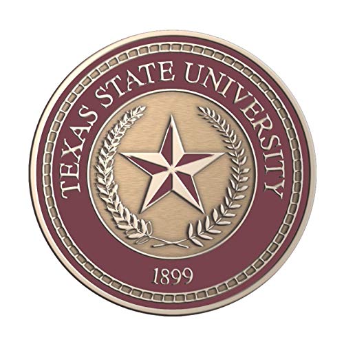 Church Hill Classics Texas State University - Regal Edition - Featuring Noir Moulding - Officially Licensed - Diploma Size 14" x 11"