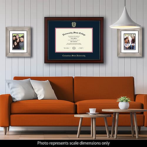 Columbus State University - Officially Licensed - Master's/PhD - Gold Embossed Diploma Frame - Document Size 17" x 11"