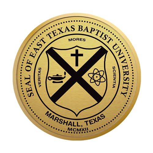 East Texas Baptist University - Officially Licensed - Gold Medallion Diploma Frame - Document Size 14" x 11"