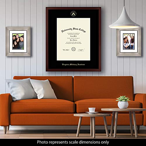 Virginia Military Institute - Officially Licensed - Gold Embossed Diploma Frame - Document Size 15.75" x 20"