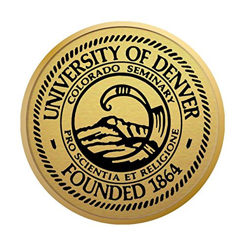 Church Hill Classics University of Denver - Presidential Masterpiece - Featuring Premier Moulding - Officially Licensed - Diploma Size 11" x 8.5"